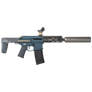 Q HONEY BADGER 300 BLK PISTOL – BLUE TITANIUM