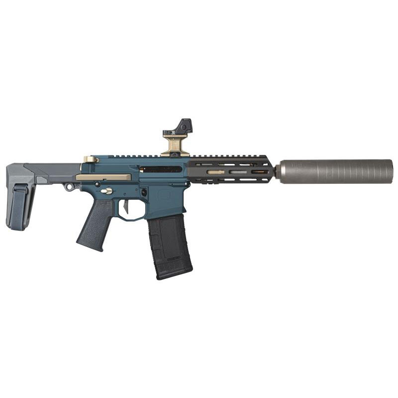 Q HONEY BADGER 300 BLK PISTOL – BLUE TITANIUM