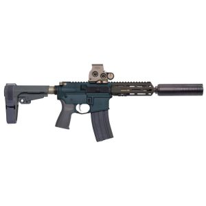 Q SUGAR WEASEL 300 BLK PISTOL – BLUE TITANIUM