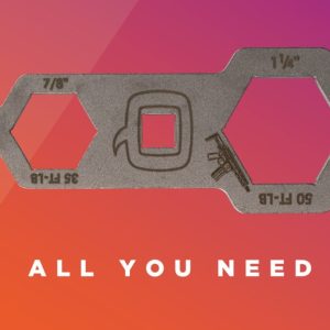 Alternative view of Q HONEY BADGER MULTI-TOOL WRENCH