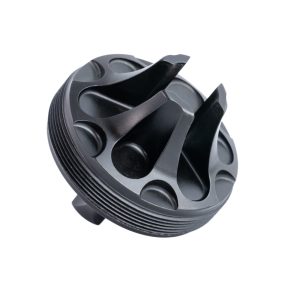 Alternative view of RUGGED FLASH HIDER FRONT CAP