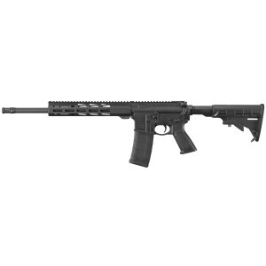Alternative view of RUGER AR-556 16″ FREE-FLOAT HANDGUARD RIFLE