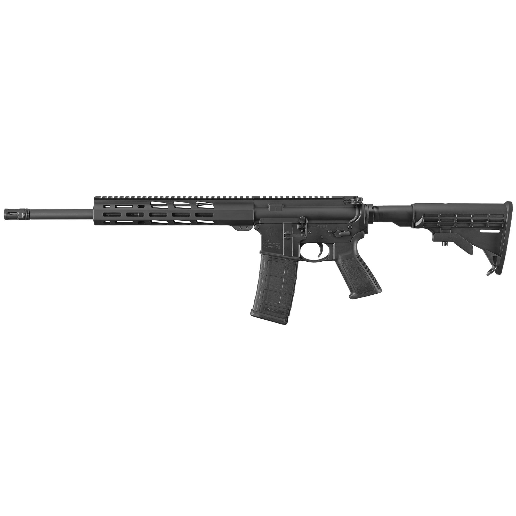 RUGER AR-556 16″ FREE-FLOAT HANDGUARD RIFLE - Image 2