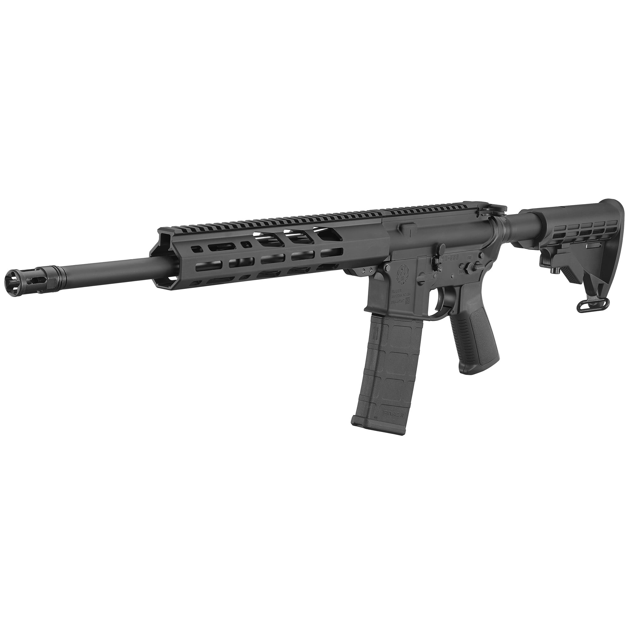 RUGER AR-556 16″ FREE-FLOAT HANDGUARD RIFLE - Image 3