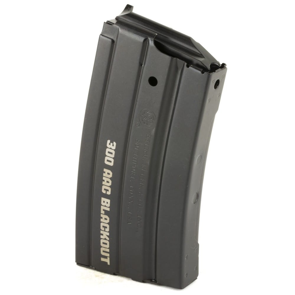 RUGER MINI-14 – 300 BLK – 20RD FACTORY MAGAZINE – BLACK