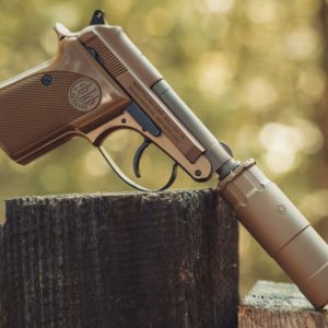 Alternative view of RUGGED OCULUS 22 MODULAR RIMFIRE SUPPRESSOR – FDE