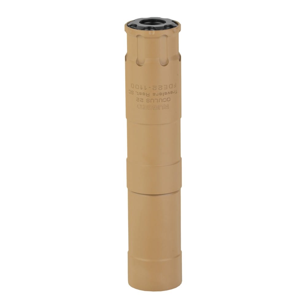 RUGGED OCULUS 22 MODULAR RIMFIRE SUPPRESSOR – FDE - Image 5