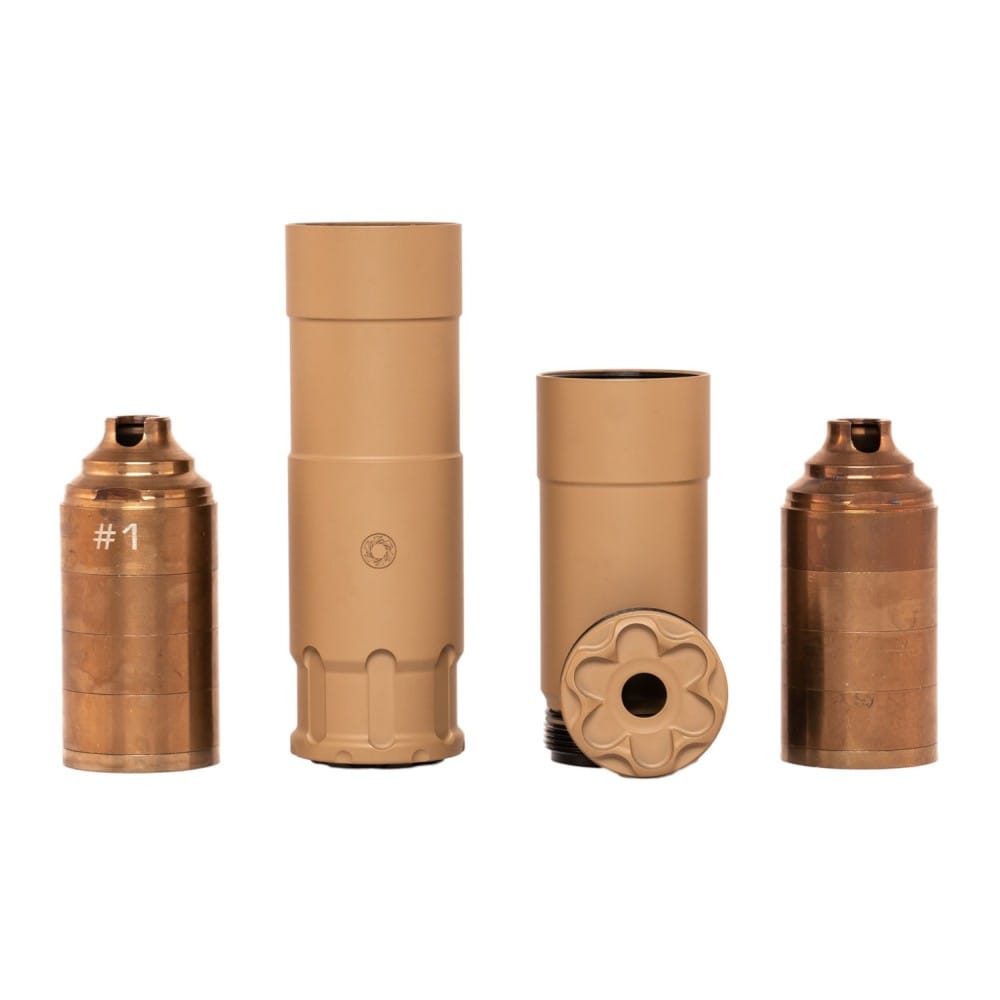 RUGGED OCULUS 22 MODULAR RIMFIRE SUPPRESSOR – FDE - Image 3