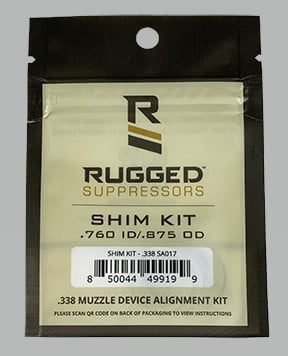 RUGGED SUPPRESSORS SHIM KITS - Image 3