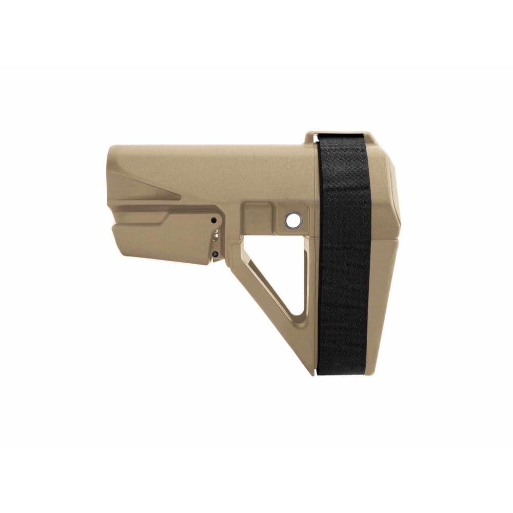 SB TACTICAL SBA5 5 POSITION ADJUSTABLE PISTOL STABILIZING BRACE FOR AR-15 – FDE - Image 6