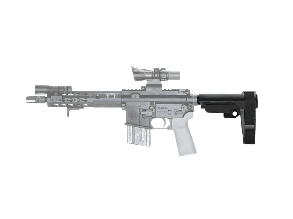 SB TACTICAL SBA3™ 5 POSITION ADJUSTABLE BRACE FOR AR-15 PLATFORMS – FDE - Image 2