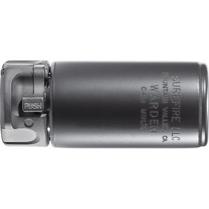 Alternative view of SUREFIRE WARDEN BLAST REGULATOR – BLACK