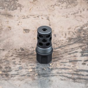 Alternative view of SILENCERCO TOMD (THREAD OVER MUZZLE DEVICE) COMPACT RADIAL BRAKE