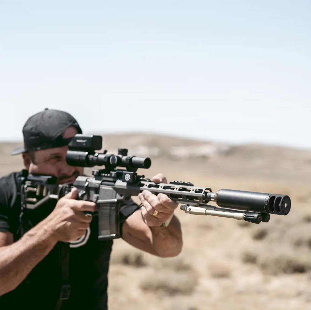 SILENCERCO BRAVO DIRECTIONAL ANCHOR BRAKE 30 CAL - Image 6