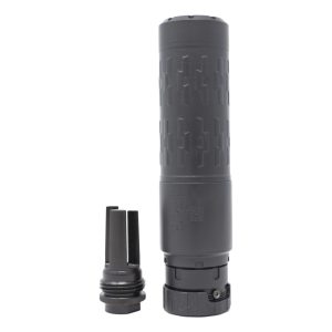 Alternative view of SILENCERCO VELOS LBP 5.56 SUPPRESSOR
