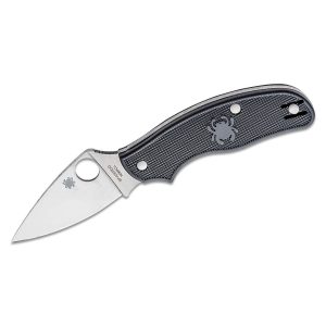 Alternative view of SPYDERCO URBAN LIGHTWEIGHT 2.61″ PLAIN EDGE N690CO BLADE W/ BLACK FRN HANDLE