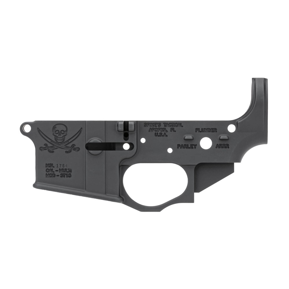 SPIKE’S CALICO JACK STRIPPED LOWER RECEIVER