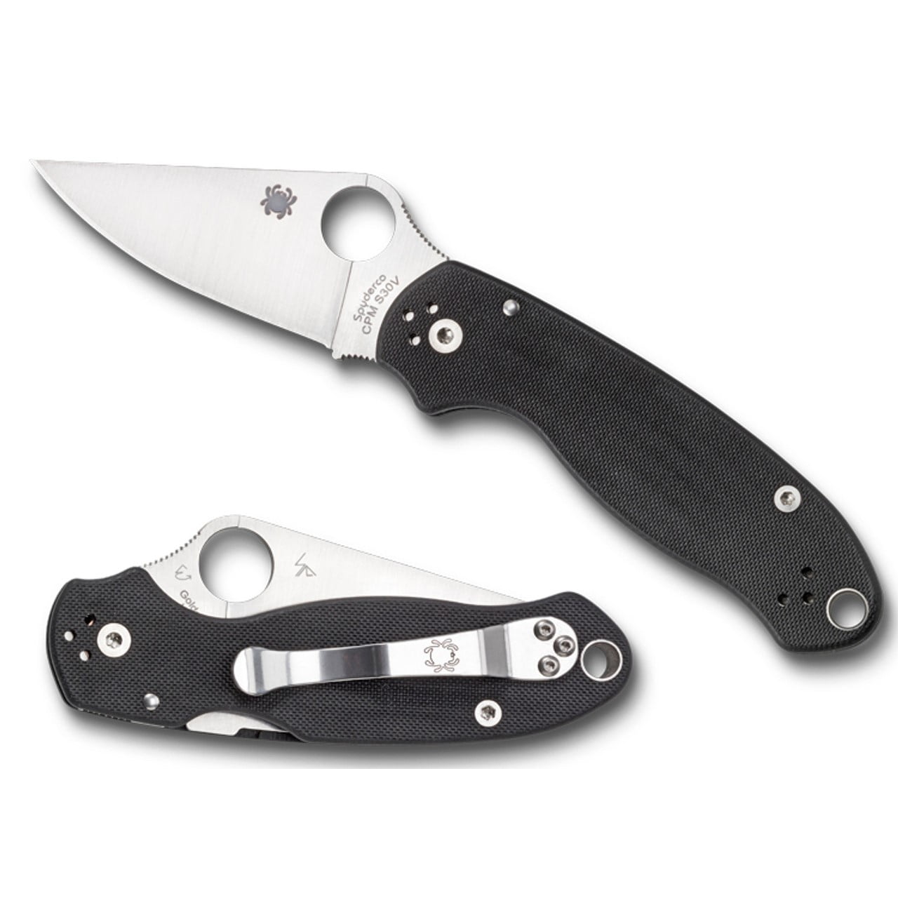 SPYDERCO PARA 3 CPM-S30V PLAIN EDGE