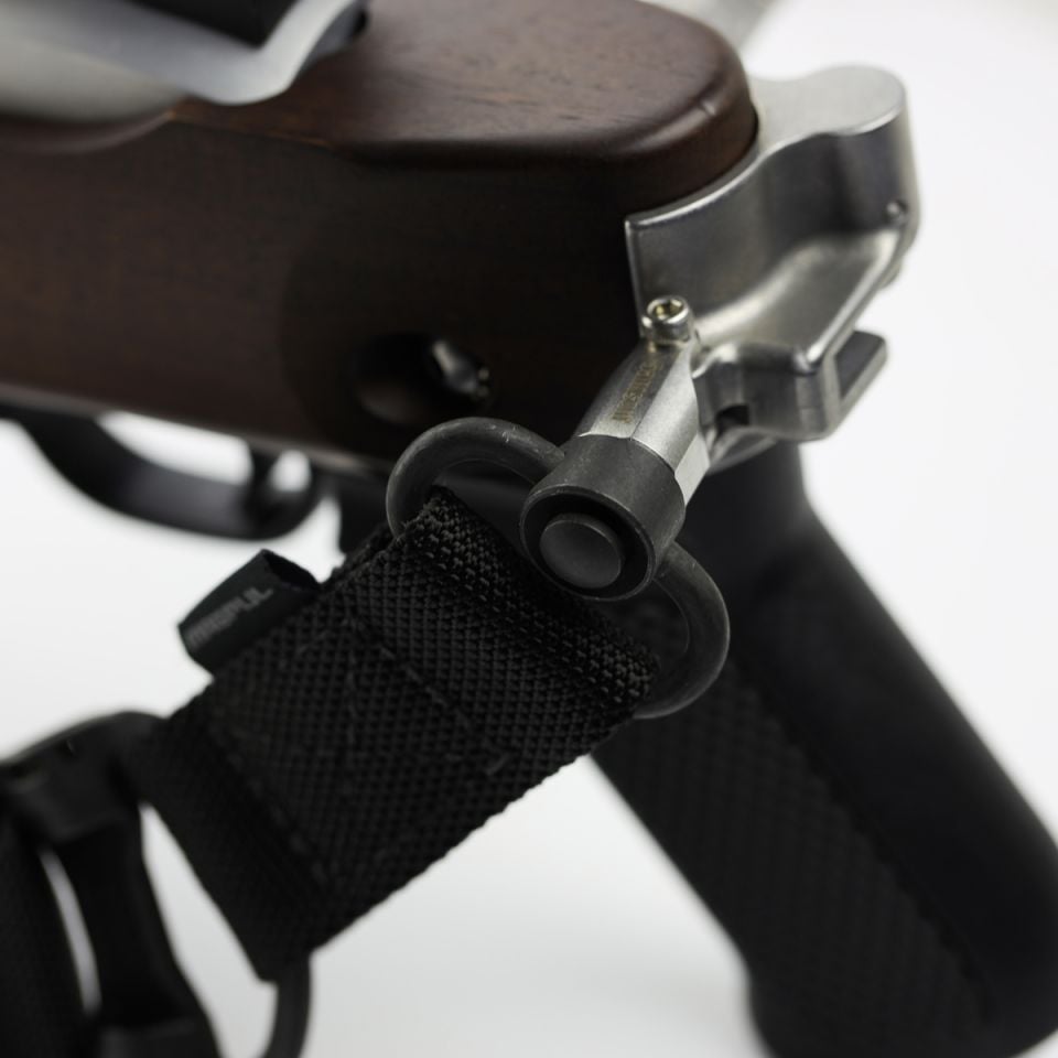 SAMSON SWIVEL STUD QD ADAPTER – BLACK OR STAINLESS FINISH