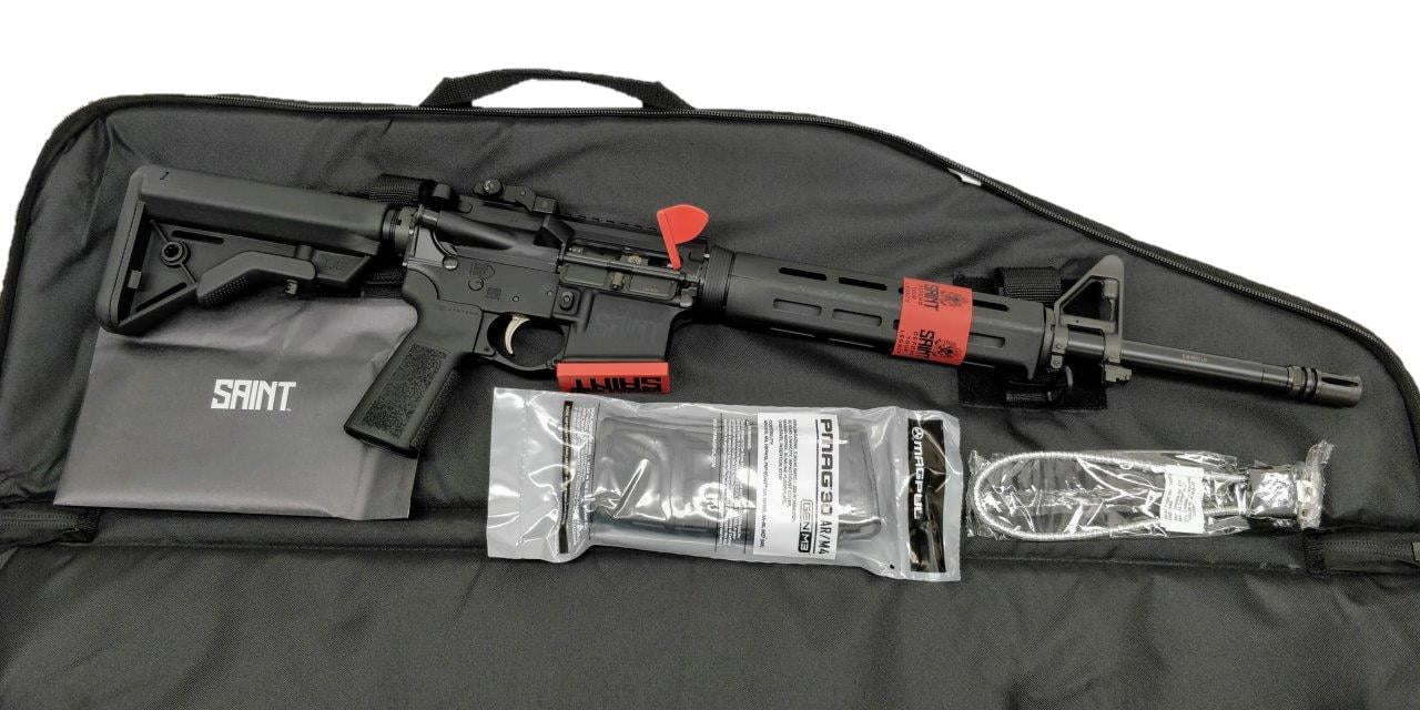 SPRINGFIELD ARMORY SAINT RIFLE 5.56MM 16″ BARREL B5 FURNITURE + M-LOK HANDGUARD - Image 3