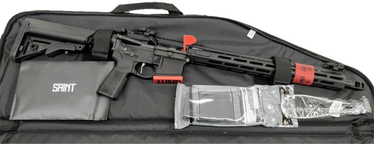 SPRINGFIELD ARMORY SAINT VICTOR RIFLE 5.56MM 16″ BARREL B5 FURNITURE 15″ M-LOK HANDGUARD - Image 3