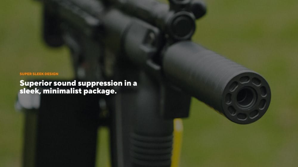 SILENCERCO SPECTRE 9 SUPPRESSOR – BLACK - Image 4