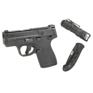 SMITH & WESSON M&P9 SHIELD PLUS 9MM 13+1 OPTICS READY W/NIGHT SIGHTS / EDC KIT