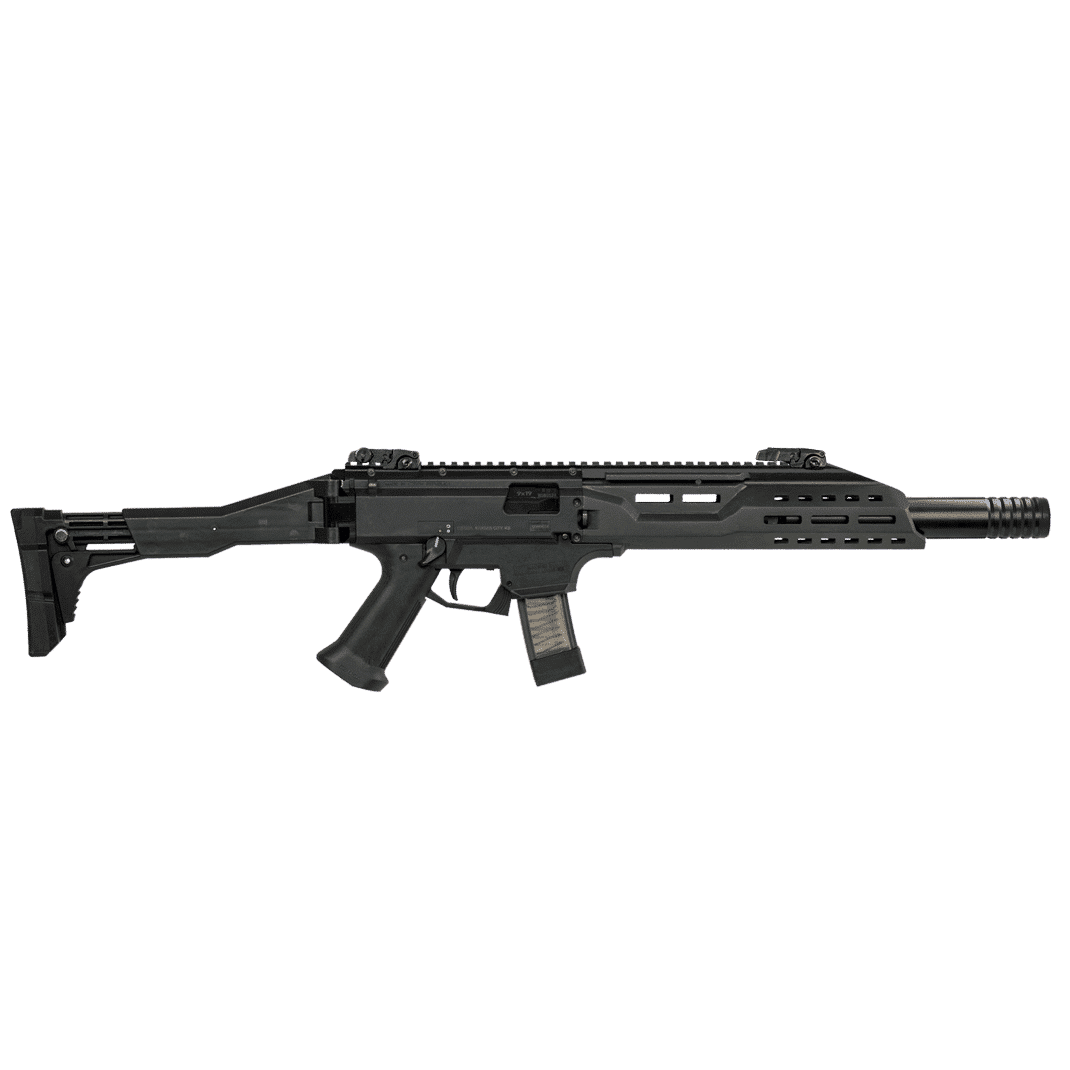 CZ SCORPION EVO3 S1 CARBINE 9MM 16.2″ W/FAUX SUPPRESSOR AND FOLDING STOCK - Image 6