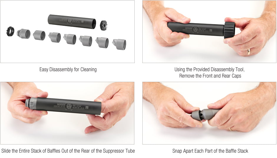 RUGER SILENT-SR TITANIUM 22 RIMFIRE SUPPRESSOR – DISCONTINUED - Image 9