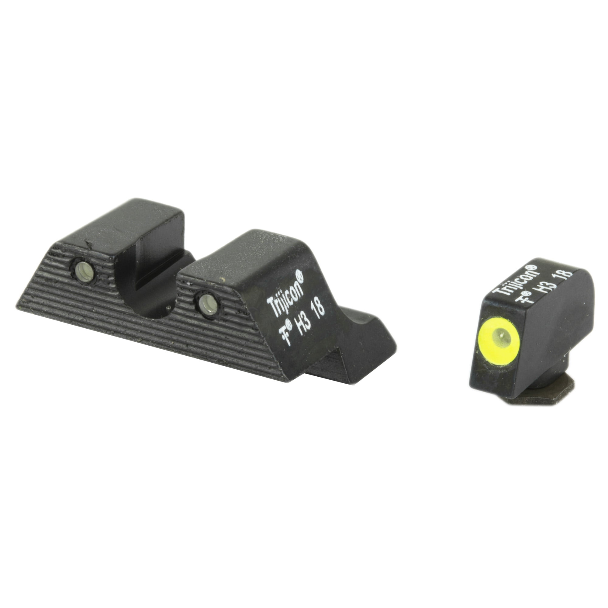 TRIJICON HD XR TRITIUM NIGHT SIGHTS YELLOW FRONT SIGHT FOR GLOCK 17/19/26/27/33/34