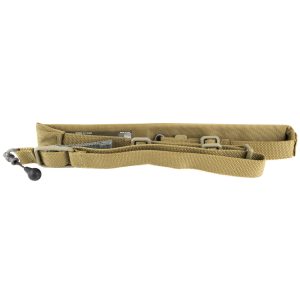 Alternative view of BLUE FORCE GEAR VICKERS 221 SLING – PADDED 2-TO-1 W/RED SWIVEL – COYOTE BROWN