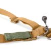 BLUE FORCE GEAR VICKERS 221 SLING – 2-TO-1 W/RED SWIVEL – COYOTE BROWN - Image 3