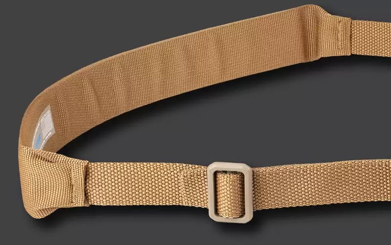 BLUE FORCE GEAR VICKERS 221 SLING – PADDED 2-TO-1 W/RED SWIVEL – COYOTE BROWN - Image 5