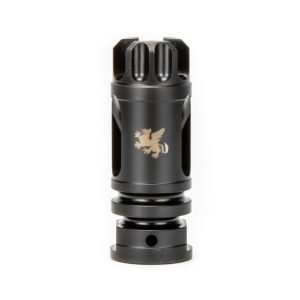 Alternative view of GRIFFIN ARMAMENT GATE-LOK FLASHCOMP 5.56MM 1/2X28