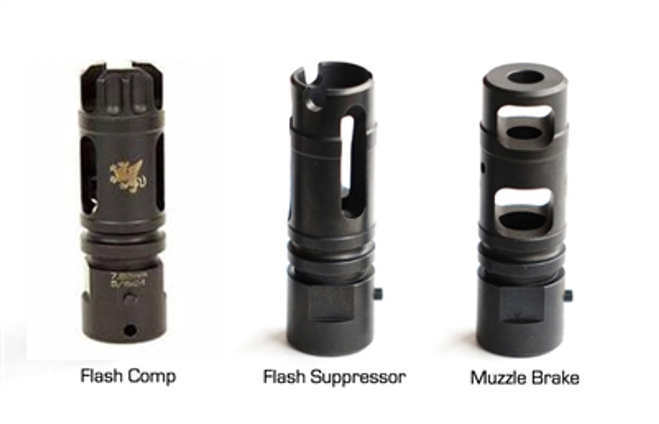 GRIFFIN ARMAMENT GATE-LOK FLASHCOMP 7.62MM 5/8X24 (.30 CAL) - Image 3