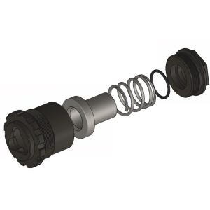 Alternative view of YHM HD 45 CAL 3-LUG HUB MOUNT ADAPTER