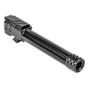 ZEV PRO MATCH BARREL FOR GLOCK 17 GEN1-4 THREADED 1/2″X28 DLC BLACK