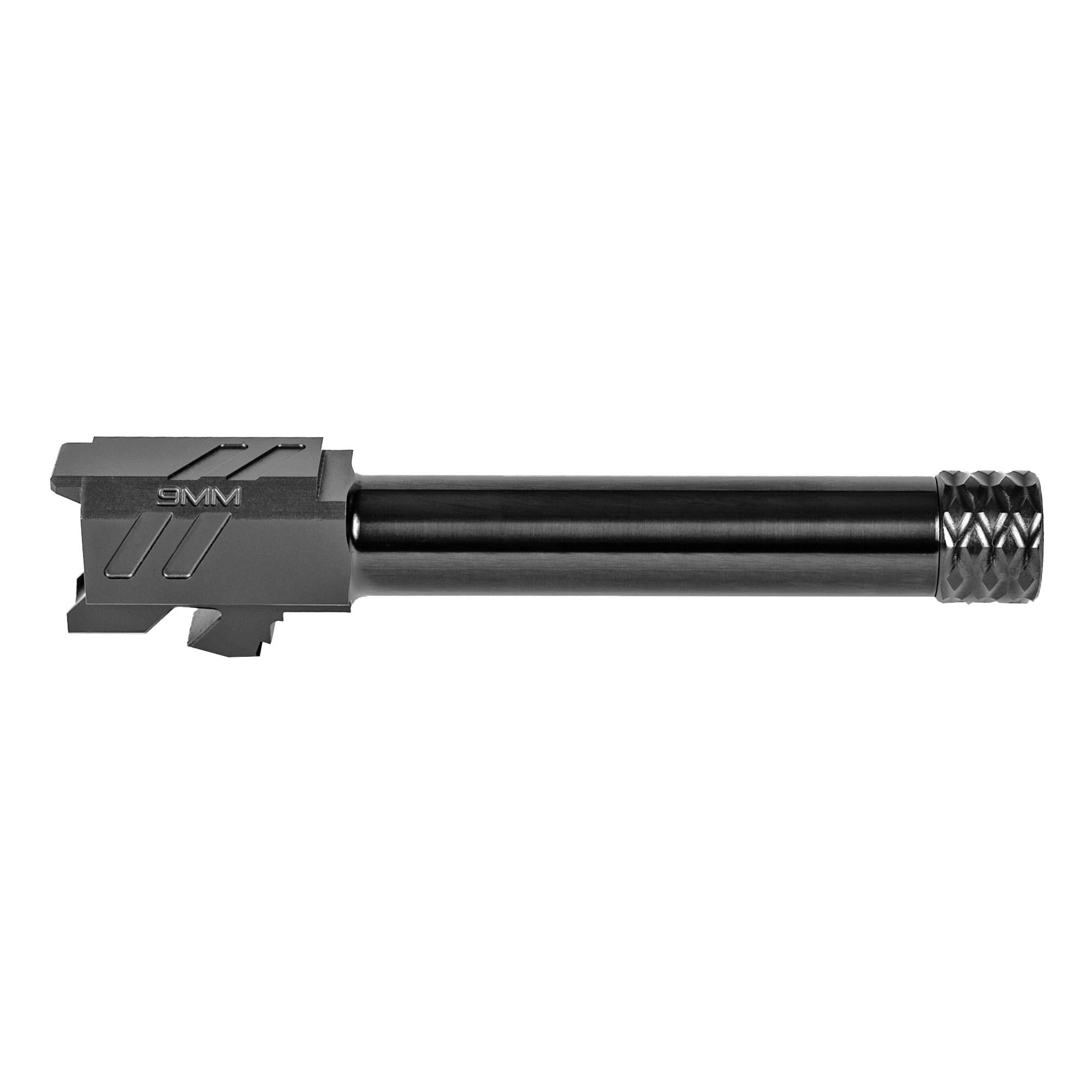 ZEV PRO MATCH BARREL FOR GLOCK 17 GEN1-4 THREADED 1/2″X28 DLC BLACK - Image 2