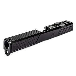 Alternative view of ZEV CITADEL Z17 STRIPPED SLIDE W/ RMR PLATE FOR GLOCK 17 GEN3 BLACK DLC FINISH