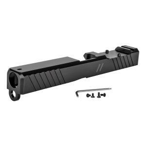 Alternative view of ZEV DUTY STRIPPED SLIDE W/ RMR CUT FOR GLOCK 17 GEN 3 BLACK