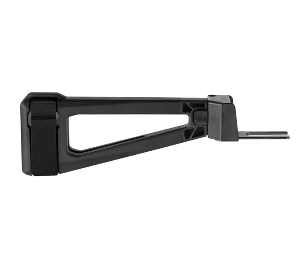 SB TACTICAL AKTF PISTOL BRACE TRIANGULAR SIDE FOLDING – BLACK