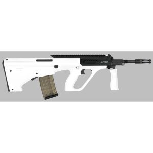 Alternative view of STEYR ARMS AUG A3 M1 5.56MM 16″ BARREL 30RD EXT RAIL WHITE