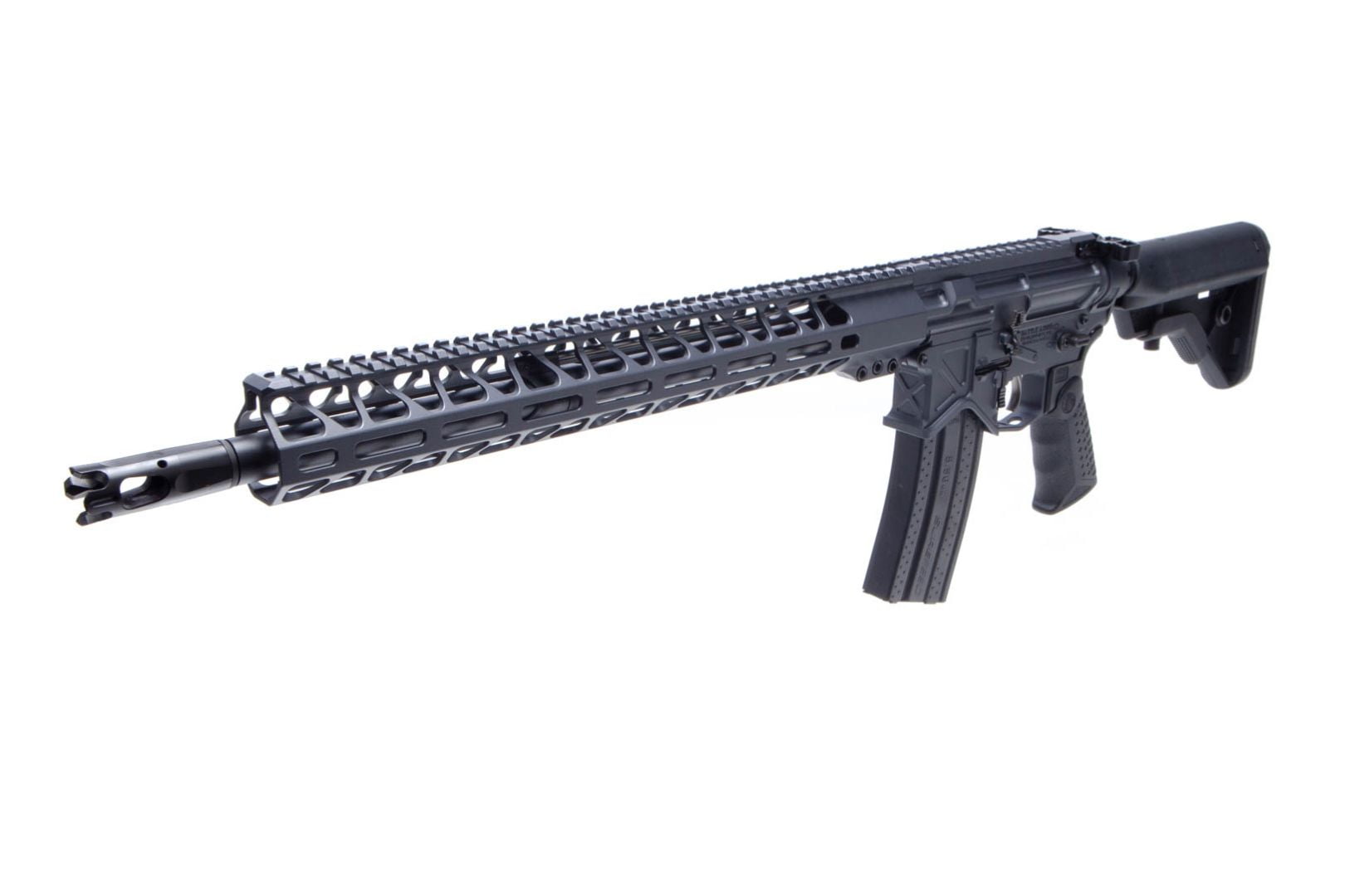 BATTLE ARMS DEVELOPMENT AUTHORITY ELITE 5.56MM RIFLE COMBAT GRAY BILLET RECEIVERS - Image 8