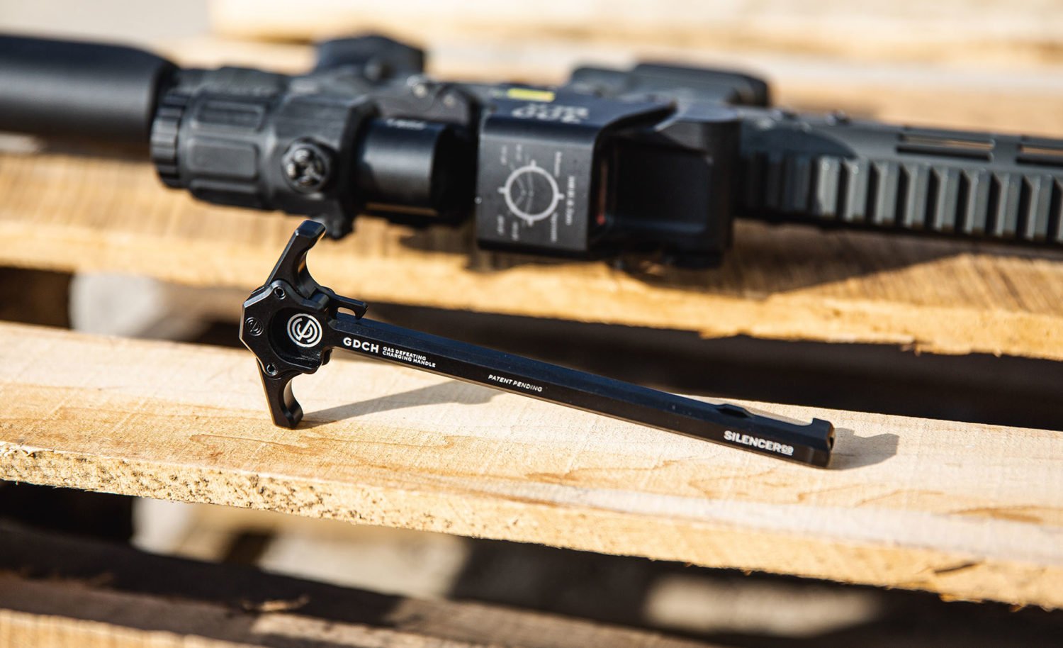 SILENCERCO GAS DEFEATING AR15 CHARGING HANDLE (GDCH) - Image 3