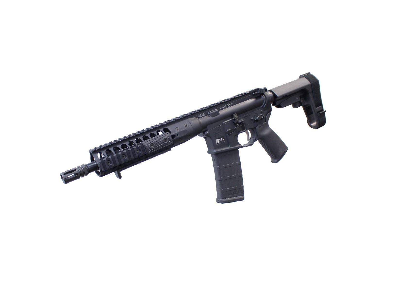 LWRC IC DI PISTOL WITH SBA3 TACTICAL BRACE - Image 3