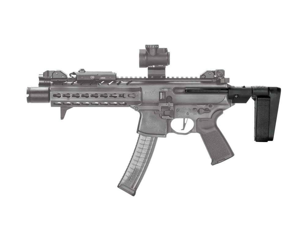 SB TACTICAL MPX PSB STABILIZING BRACE FOR SIG SAUER – BLACK - Image 2