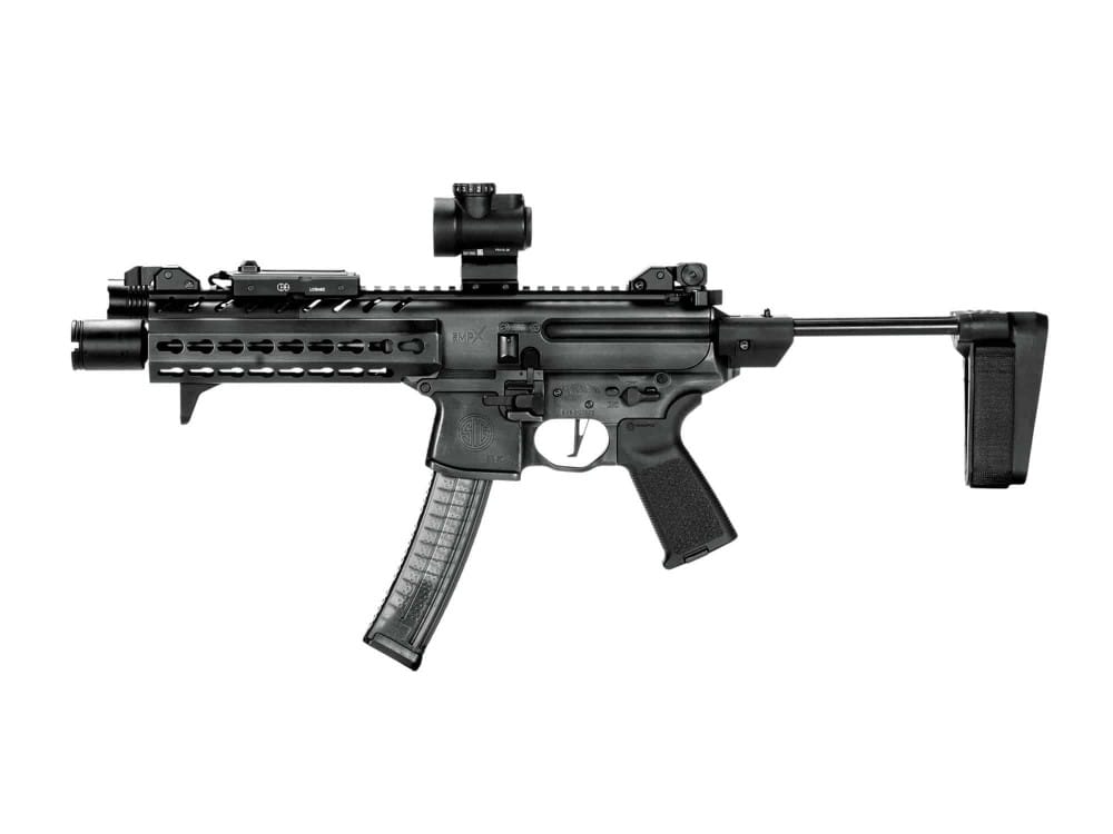 SB TACTICAL MPX PSB STABILIZING BRACE FOR SIG SAUER – BLACK - Image 3