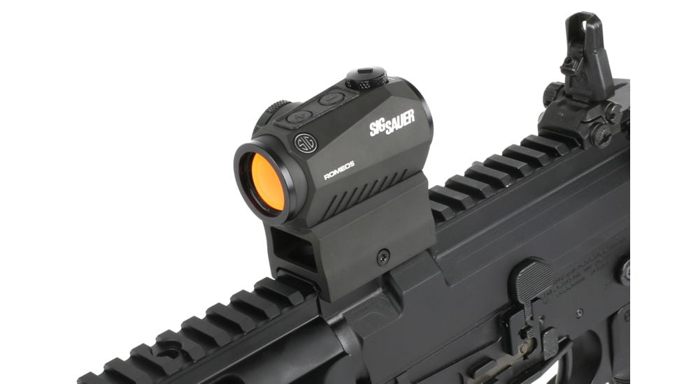 SIG SAUER ROMEO5 COMPACT RED DOT SIGHT 2MOA MOTION ACTIVATED STANDARD HIGH MOUNT - Image 4
