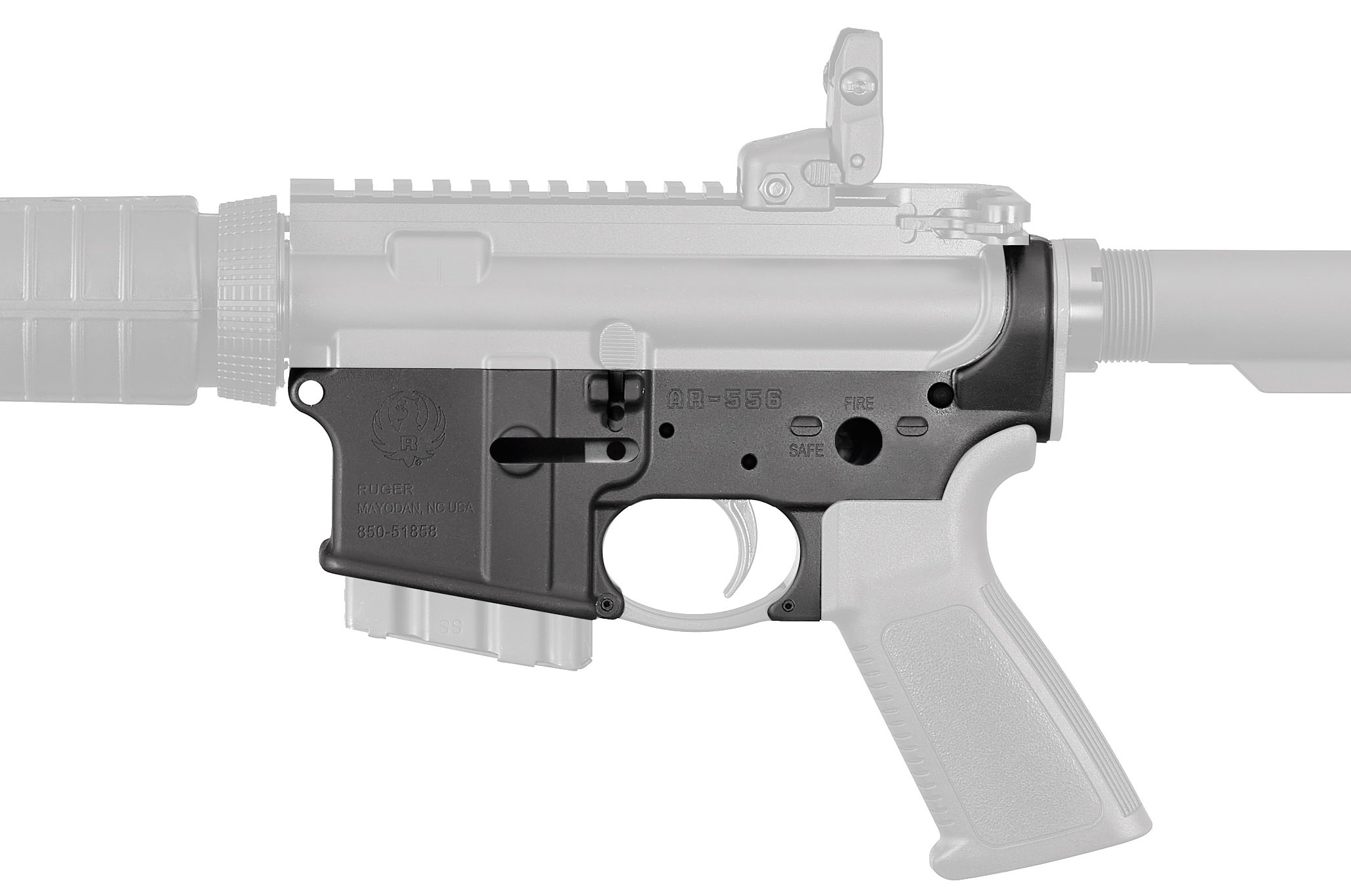 RUGER AR-556 STRIPPED LOWER RECEIVER - Image 2