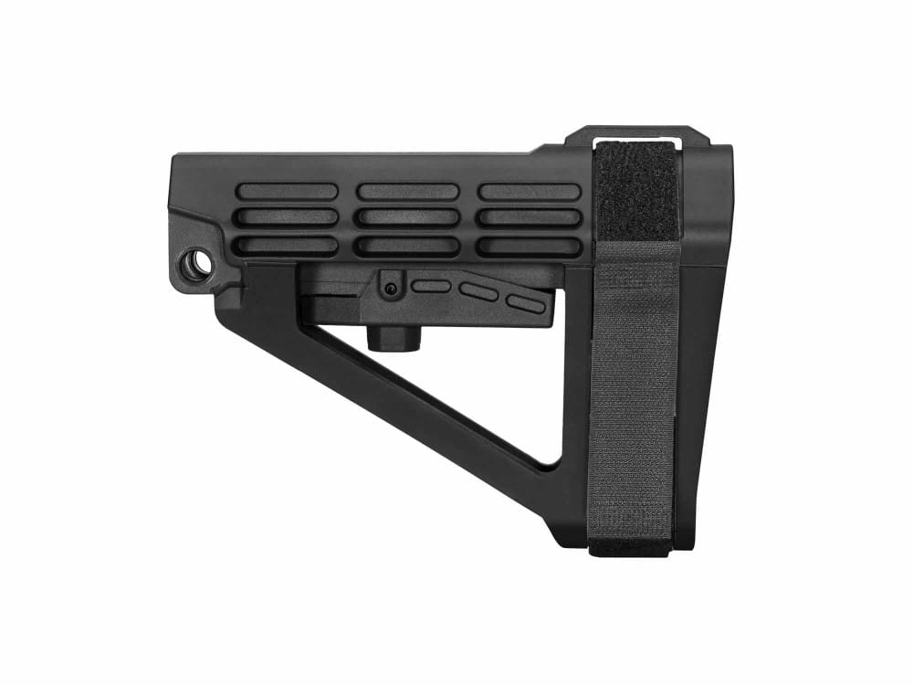 SB TACTICAL SBA4™ 5 POSITION ADJUSTABLE BRACE FOR AR-15 – BLACK